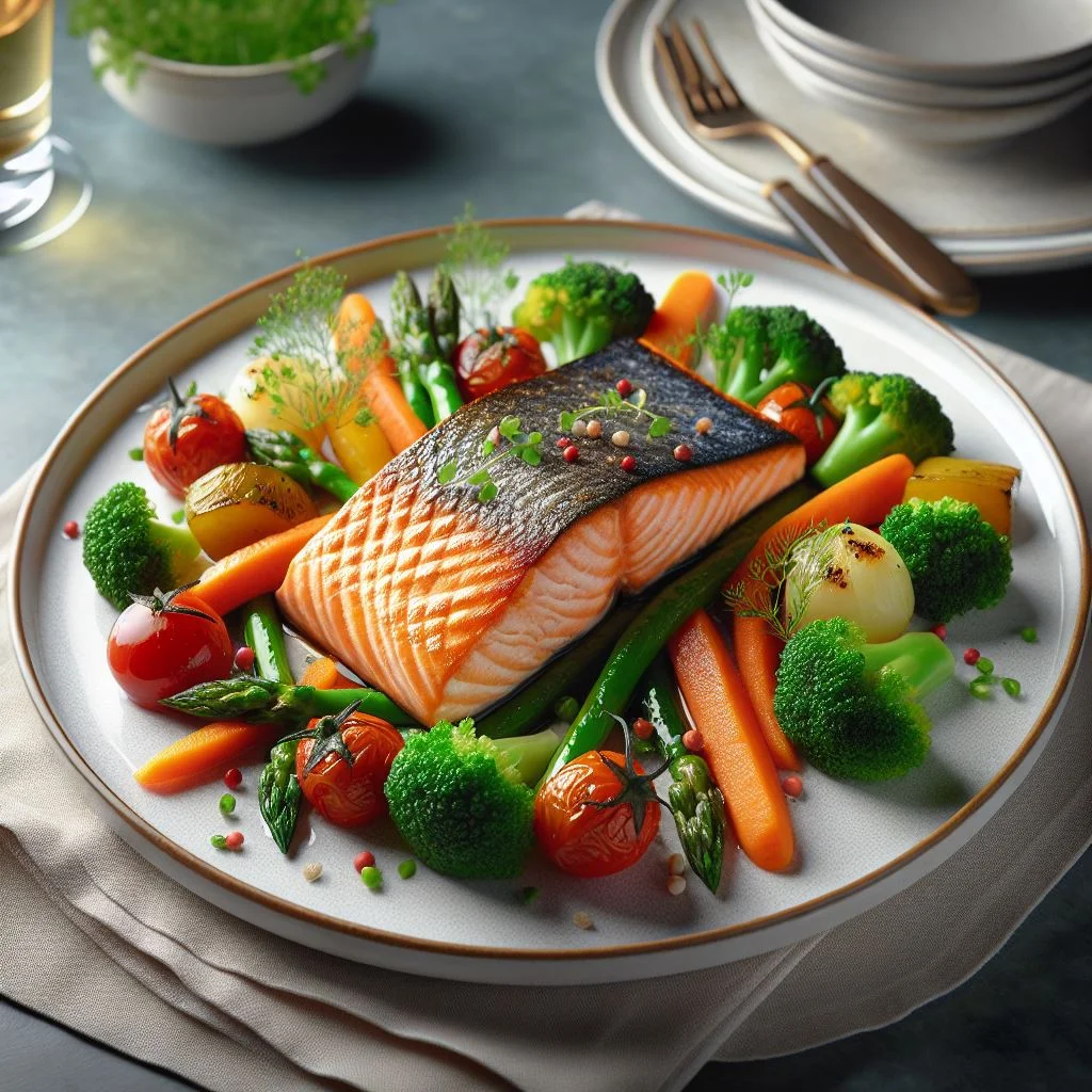 Healthy fatty fish for omega-3s For Eye Health and Nutrition 