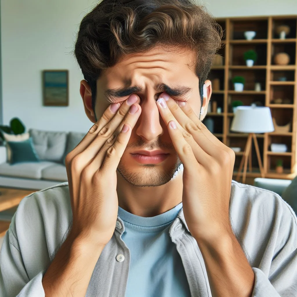 Symptoms of eye allergies.