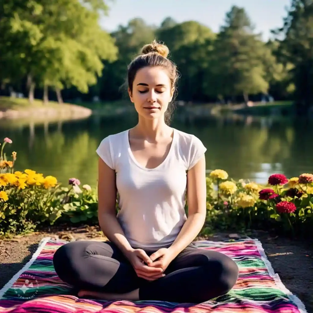 A person meditating in nature, symbolizing the importance of relaxation techniques in managing OCD symptoms.