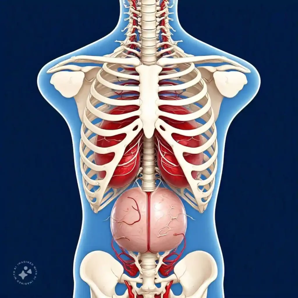 An illustrated diagram of the digestive system showing acid reflux and the lower esophageal sphincter (LES).